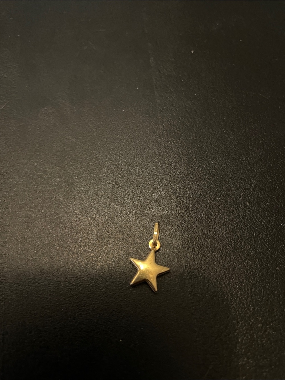 Gold Star Charm Pendant